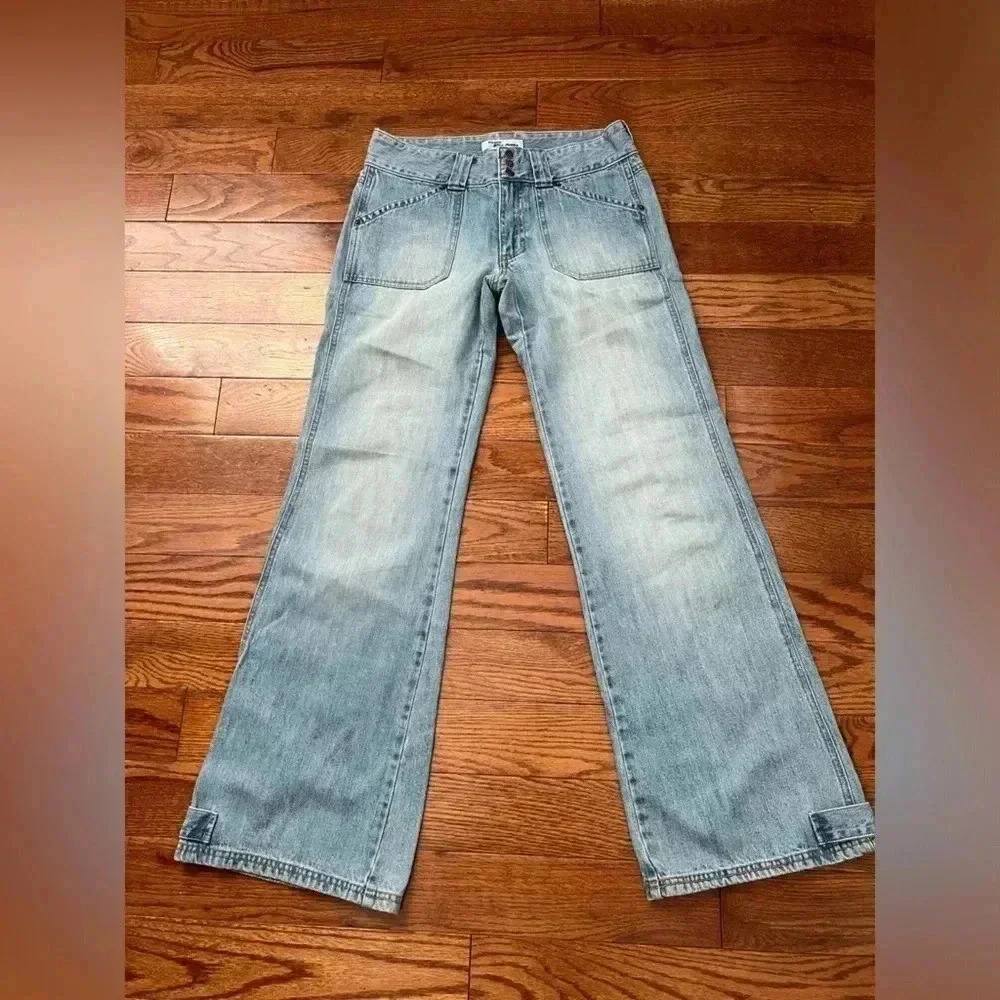 Vintage Old Navy Light Wash Jeans Y2K Sz 6